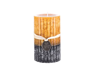 Свеча столбик Лимон