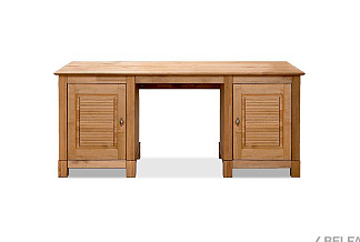 Стол письменный "Рауна" 20 (2 тумбы); бейц-масло