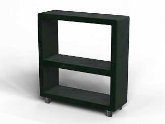 Тумба открытая Verda (Ткань: Микровелюр Laska 19 Папоротник (Verda)) 70x35