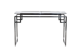 47ED-CST162BL Консоль темн.стекло/темн.хром 120*40*78см