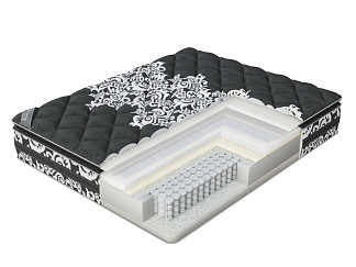 Матрас Verda Soft memory Pillow Top (Black Orchid/Anti Slip) 200x200