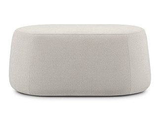 Пуф Керли-3 Букле Молочный