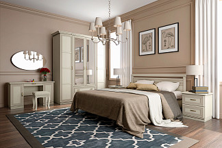 Спальный гарнитур Адажио 7 (12 элементов)
