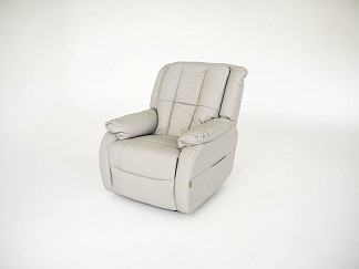 Кресло Массажное кресло Ormatek Massage Home Comfort (Экокожа светло-серое) 112x90