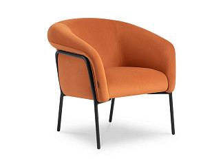 Кресло Кенсол Велюр Терракотовый