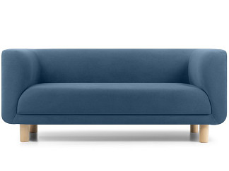 Кушетка Венето Velvet Blue