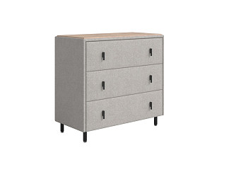 Комод Орматек Sofix (Рогожка/ЛДСП Nice Кремовый/Бунратти) 92x46