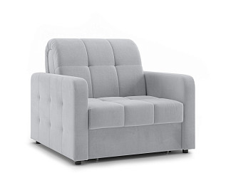 Орматек Диван-кровать Berlin Hard (Ткань: Велюр Omega 29 Серый) 80x200