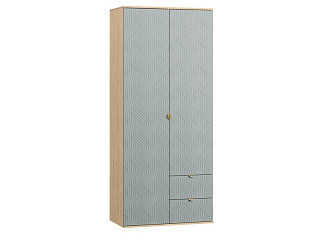 Распашной шкаф Монблан-2 Fancy Mentol