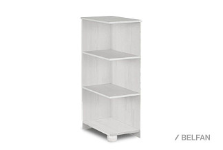 Стеллаж "Хельсинки"; белый воск