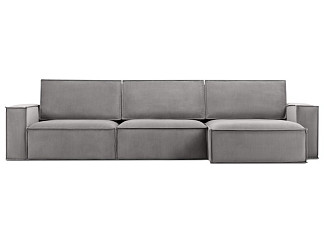 Диван угловой Эби-2 Velvet Smoke