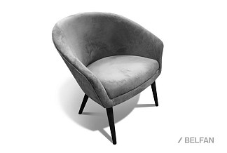 "Тиана" кресло; нераскл.; 12; дуб лак; Forest 1 (гр. 3/Турция)