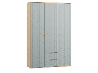 Распашной шкаф Монблан-3 Angle Mentol