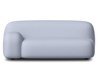 Диван прямой Риббл-2 Bucle Lilac