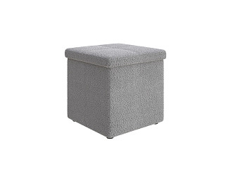 Пуфик Орматек Пуф OrmaSoft 2 одноместный (Букле Soul 910 Лунный берег) 42x42