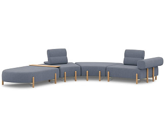 Диван модульный Альди-5 Bucle Eclipce