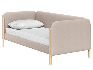 Кровать Кейси-2 Рогожка Кремовый