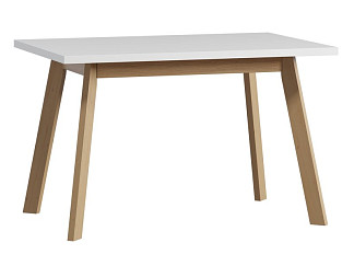 Кухонный стол Авалон 120x80 Белый/Натуральный