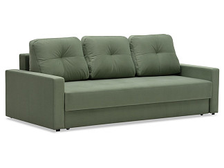 Орматек Диван-кровать Йорк 1 Middle (Ткань: Велюр Newtone Kiwi зеленый) 200x150