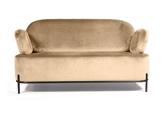 Орматек с металлическим основанием Dream (Ткань: Велюр Barkhat 5 Бежевый) 73x152