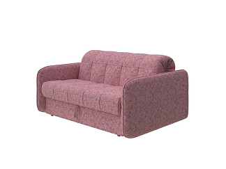 Диван-кровать Mellow Hard (Ткань: Рогожка Levis 62 Розовый) 160x210