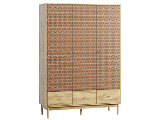 Распашной шкаф Тайрон 3-140x200 Богема ​