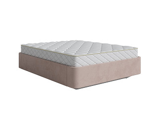 Кровать Fly Base с подъёмным механизмом (Велюр Teddy Шоколадный бисквит) 200x220
