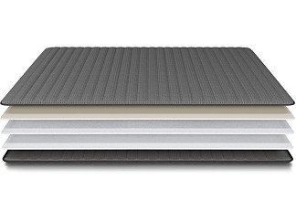 Топпер-наматрасник Middle 160x200