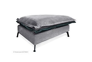 "Grand" пуф; нераскл.; 18; Glow 15 Light Grey+Glow 15 Light Grey+Idol 2.0\_\28 (гр. 2/МТХ+ТД)