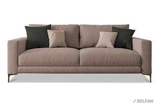 "Мэттью-2" диван 3-х местный; раскл.; 3М; "Тик-так" (1960x1570); золото; Vogue 04 Taupe+Vogue 11 Winter Moss+Vogue 02 Beige (гр. 1/ МТХ)