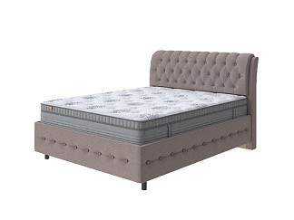 Кровать Орматек Como (Veda) 4 Grand (Ткань: Велюр Scandi Cotton 24 Капучино) 200x220