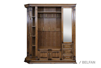 Шкаф комбинированный "Верди Люкс" 2; дверь справа; венге