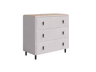 Комод Орматек Sofix (Велюр/ЛДСП Laska 01 Белая смородина/Бунратти) 92x46