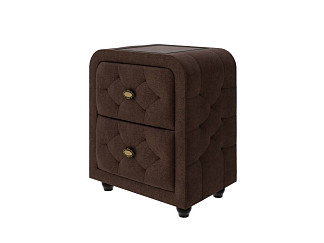 Тумба Орматек Flavio (Ткань: Рогожка Levis 37 Шоколад) 51x38