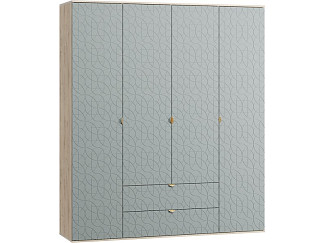 Распашной шкаф Монблан-4 Lunge Mentol