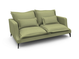 Орматек Mores 3-х местный Soft (Ткань: Шенилл Canvas olive) 104x206