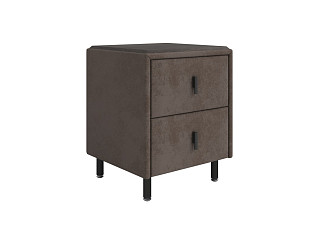Тумба Орматек Sofix (Велюр/ЛДСП Casa Кофейный/Дуб Кантербери) 45x45