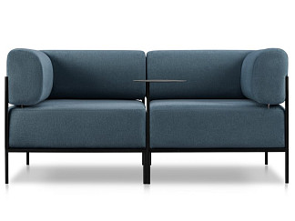 Диван модульный Нолан 2 Шенилл Синий