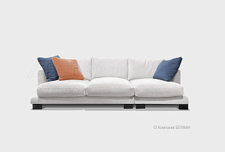 "Леформ" диван 3-х модульный; нераскл.; 25L15R; венге; Piano1+Piano13+Piano12 (гр. 1/БК)