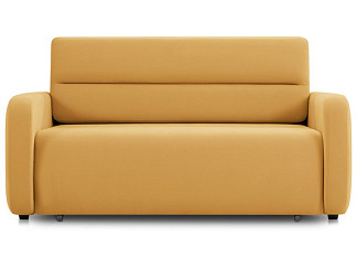 Диван прямой Лесли Velvet Yellow