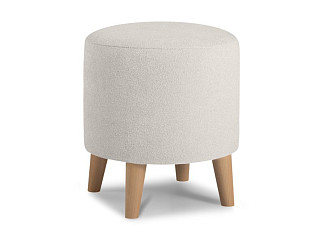 Пуф Плиди Букле Молочный