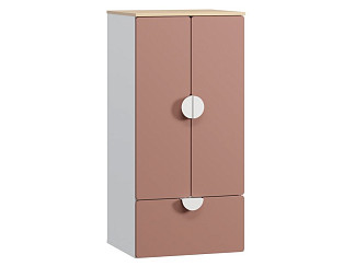 Шкаф детский Милна 2.2-60x127 Розовый