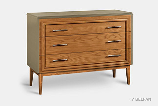 Комод "Сакраменто"; тауп, янтарь