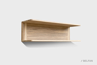 Полка настенная "Норд" 108; белёный дуб