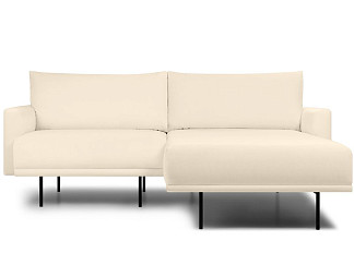 Диван угловой Мисл-1 Barhat White