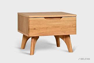 Тумба прикроватная "Элва" B-1; бейц-масло