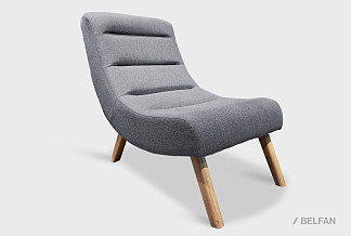 "Ронда" кресло; нераскл.; 12; лак; Velutto 12 (34483); (гр.1)