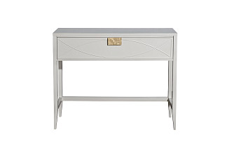 151SV-000011 Консоль бежевая 1 ящик 100*80*40см