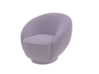 Кресло Verda Modern (Ткань: Микровелюр Marino 10 Лиловый) 90x87