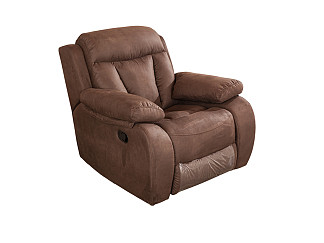 Кресло Орматек Кресло-реклайнер Манчестер (Ткань: Экозамша Tesoro Dark brown Шоколадно-Коричневый) 104x102